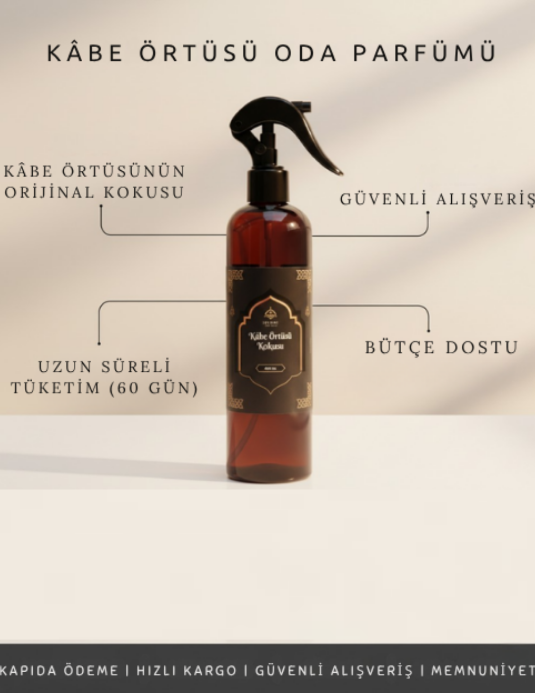 Kabe Örtüsü Oda Parfümü (400 ML)