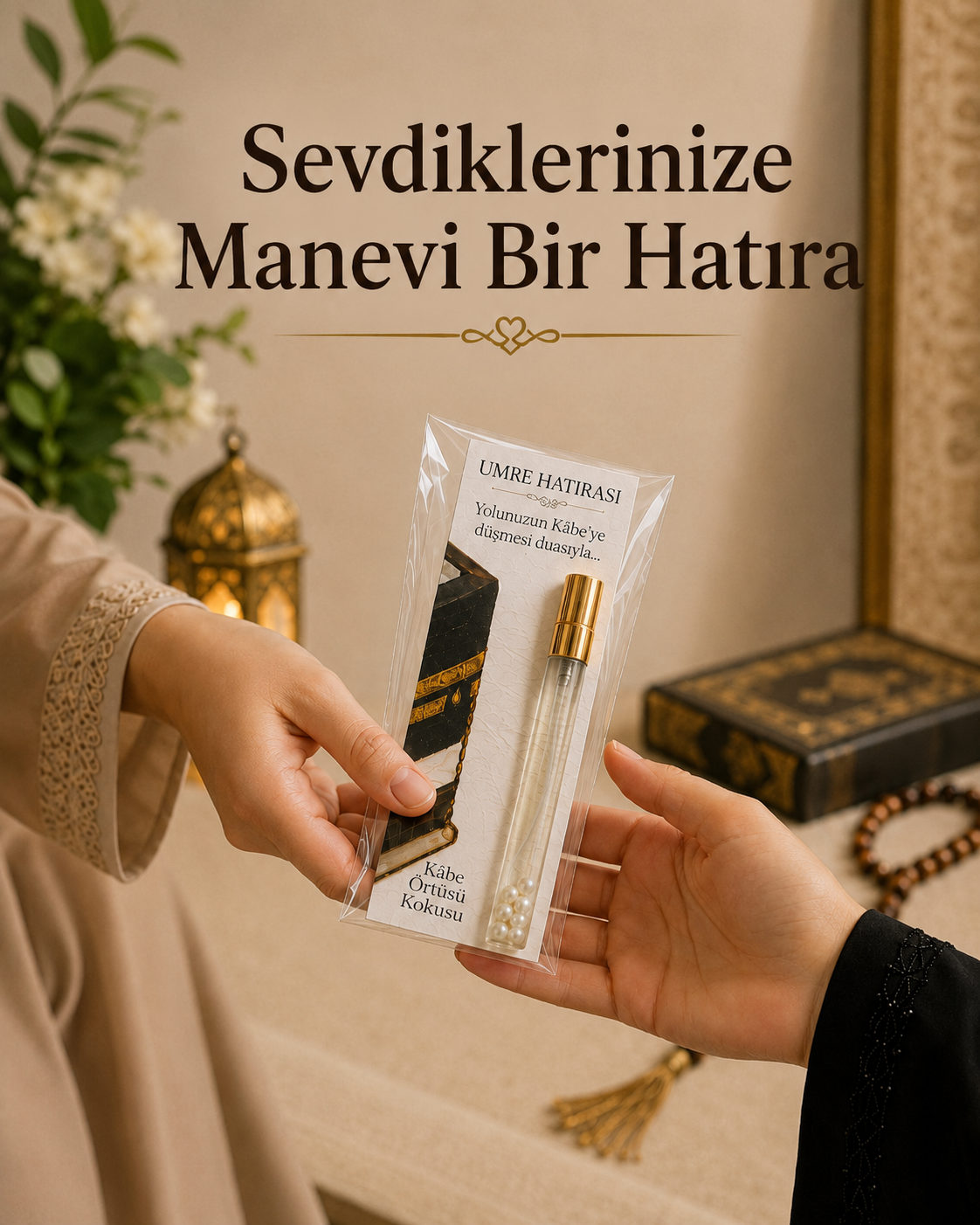 10'LU Hac ve Umre Hediyelik Kokuları | Kâbe Örtüsü ve Ravza